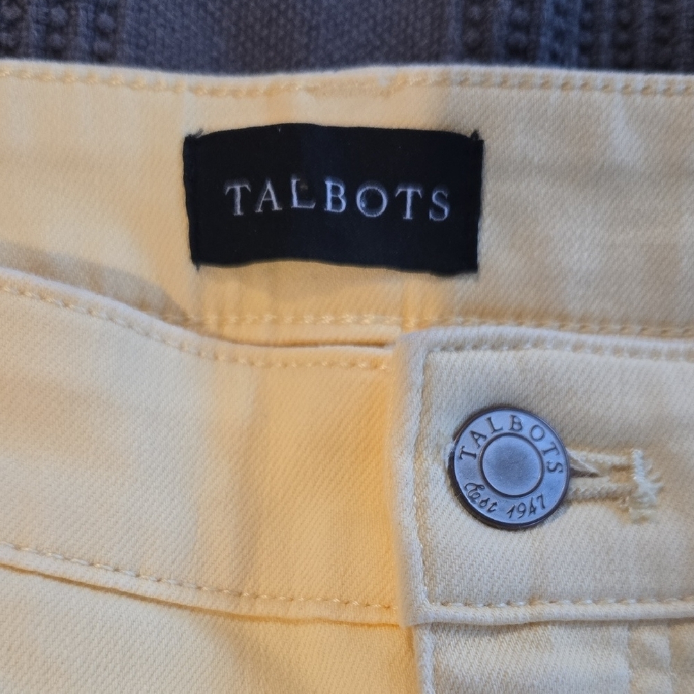 Talbots Yellow Women's Skinny Jeans - Picture 2 of 9